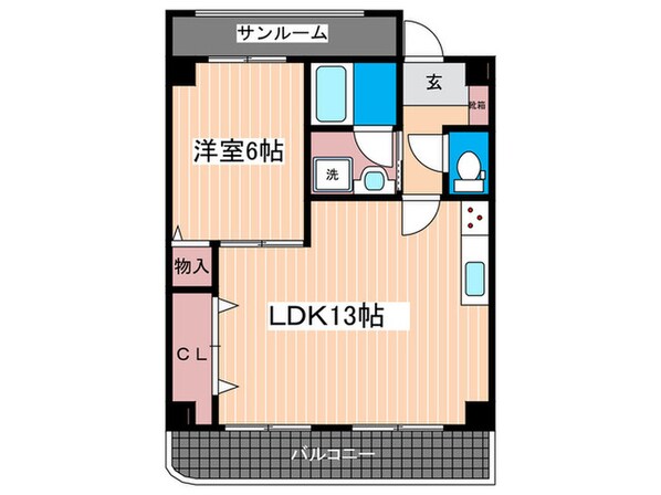 ＢＬＤＧ．ＹＫ（ＹＫビル）の物件間取画像